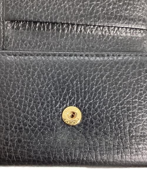 GUCCI（グッチ）GUCCI (グッチ) GUCCI　GGマーモント ミディアム ウォレット ブラックの古着・服飾アイテム