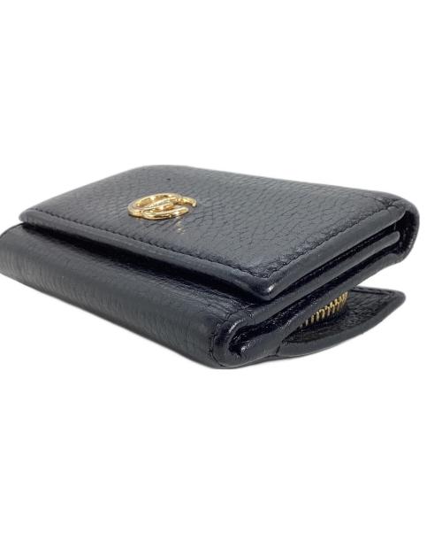 GUCCI（グッチ）GUCCI (グッチ) GUCCI　GGマーモント ミディアム ウォレット ブラックの古着・服飾アイテム