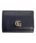 GUCCI（グッチ）の古着「GUCCI　GGマーモント ミディアム ウォレット」｜ブラック