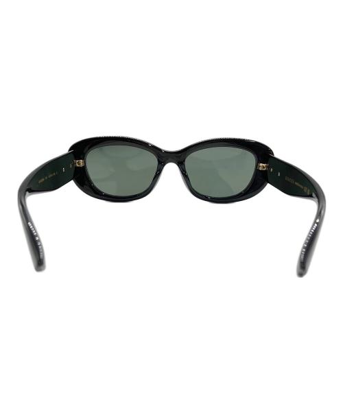 GUCCI（グッチ）GUCCI (グッチ) GUCCI　オーバルサングラス ブラックの古着・服飾アイテム