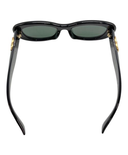 GUCCI（グッチ）GUCCI (グッチ) GUCCI　オーバルサングラス ブラックの古着・服飾アイテム