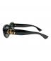 GUCCI (グッチ) GUCCI　オーバルサングラス ブラック：27000円