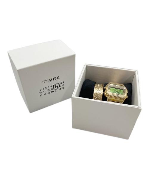 TIMEX（タイメックス）TIMEX (タイメックス) MM6 Maison Margiela (エムエムシックスメゾンマルジェラ) TIMEX×MM6 Maison Margiela　T80 Gift Set w/ Extra Bracelet　デジタルウォッチ　の古着・服飾アイテム