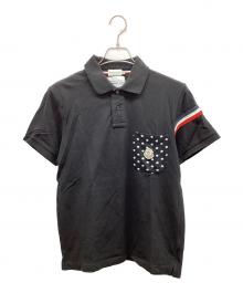 MONCLER×COMME des GARCONS（モンクレール×コムデギャルソン）の古着「ポロシャツ」｜ブラック
