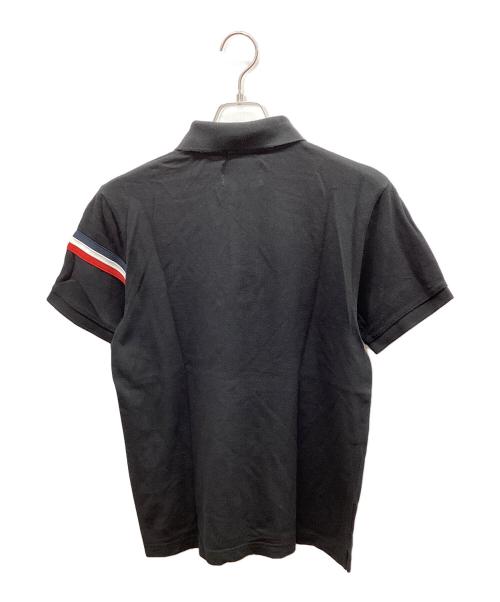 MONCLER（モンクレール）MONCLER (モンクレール) COMME des GARCONS (コムデギャルソン) ポロシャツ ブラック サイズ:Mの古着・服飾アイテム