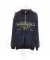 GUCCI（グッチ）の古着「GUCCI シャニエールジャケット フロントロゴ」｜ブラック