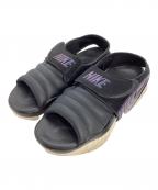NIKEナイキ）の古着「Air Adjust Force Sandal "Black and Sanddrift" エアアジャストフォース サンダル "ブラック アンド サンドドリフト"」｜ブラック×ベージュ
