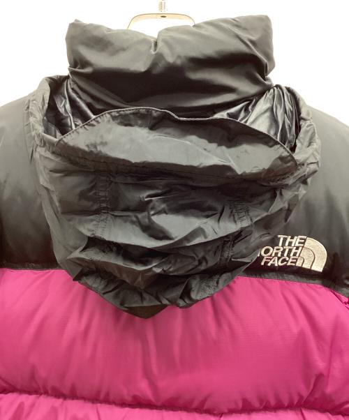 THE NORTH FACE（ザ ノース フェイス）THE NORTH FACE (ザ ノース フェイス) ショートヌプシジャケット ブラック×パープル サイズ:Mの古着・服飾アイテム