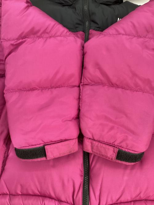 THE NORTH FACE（ザ ノース フェイス）THE NORTH FACE (ザ ノース フェイス) ショートヌプシジャケット ブラック×パープル サイズ:Mの古着・服飾アイテム