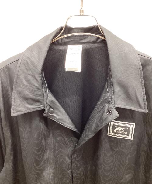 REEBOK（リーボック）REEBOK (リーボック) BB BBALL COACHES SNAP JKT ブラック サイズ:2XOの古着・服飾アイテム