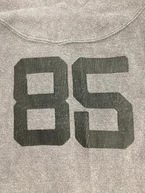 R JUBILEE（アールジュビリー）R JUBILEE (アールジュビリー) FOOTBALL Tシャツ グレー サイズ:FREEの古着・服飾アイテム