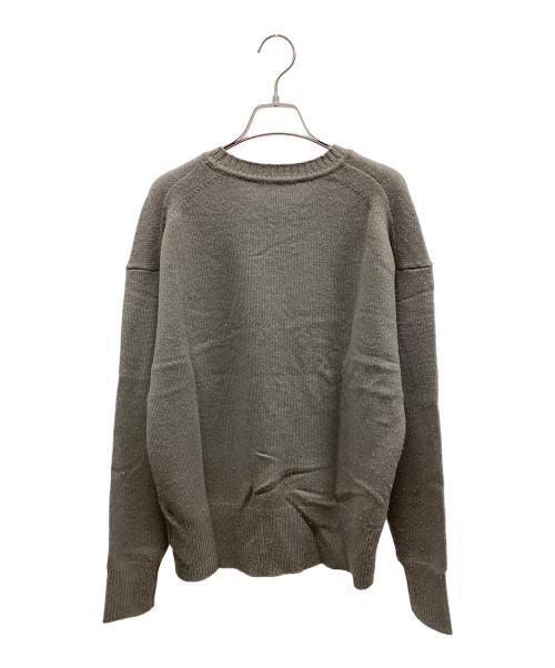 Curensology（カレンソロジー）Curensology (カレンソロジー) 薄手ニット グレー サイズ:FREEの古着・服飾アイテム