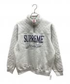 SUPREMEシュプリーム）の古着「Forever Half Zip Sweatshirt」｜ライトグレー