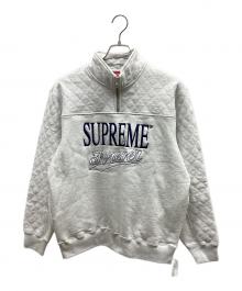 SUPREME（シュプリーム）の古着「Forever Half Zip Sweatshirt」｜ライトグレー