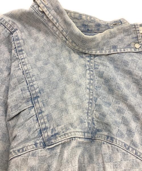 SUPREME（シュプリーム）SUPREME (シュプリーム) checkered denim shirt インディゴ サイズ:Mの古着・服飾アイテム