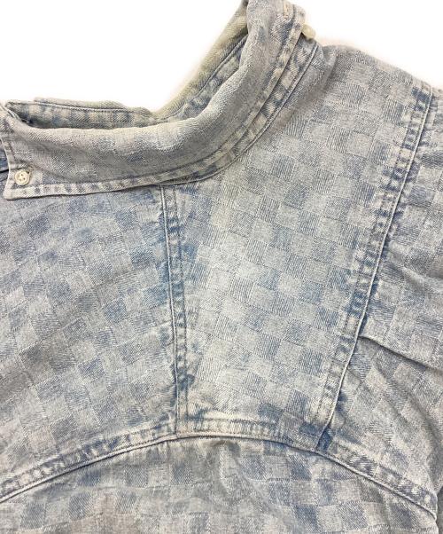SUPREME（シュプリーム）SUPREME (シュプリーム) checkered denim shirt インディゴ サイズ:Mの古着・服飾アイテム