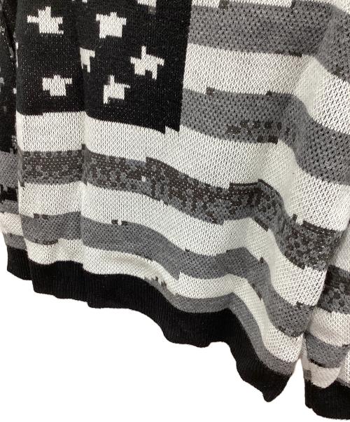 SUPREME（シュプリーム）SUPREME (シュプリーム) Digital Flag Sweater デジタル フラッグ セーター グレー サイズ:Mの古着・服飾アイテム