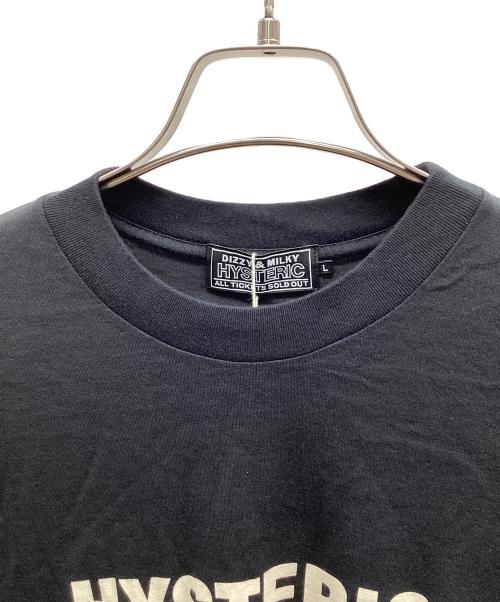 Hysteric Glamour（ヒステリックグラマー）Hysteric Glamour (ヒステリックグラマー) 長袖カットソー ブラック サイズ:Lの古着・服飾アイテム