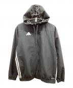 adidasアディダス）の古着「サッカー パーカー ティロ 25 エッセンシャルズ ウーブンフーディー」｜ブラック