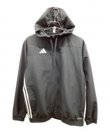 adidas（アディダス）の古着「サッカー パーカー ティロ 25 エッセンシャルズ ウーブンフーディー」｜ブラック