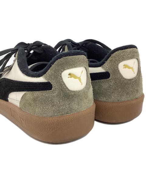 PUMA（プーマ）PUMA (プーマ) PALERMO SKATE パレルモ スケート ホワイト×カーキ サイズ:29の古着・服飾アイテム