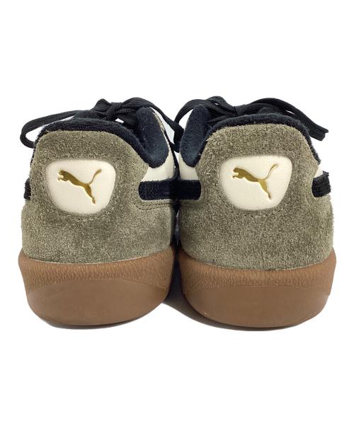 PUMA（プーマ）PUMA (プーマ) PALERMO SKATE パレルモ スケート ホワイト×カーキ サイズ:29の古着・服飾アイテム