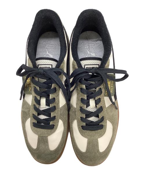 PUMA（プーマ）PUMA (プーマ) PALERMO SKATE パレルモ スケート ホワイト×カーキ サイズ:29の古着・服飾アイテム