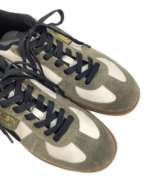 PUMA（プーマ）PUMA (プーマ) PALERMO SKATE パレルモ スケート ホワイト×カーキ サイズ:29の古着・服飾アイテム