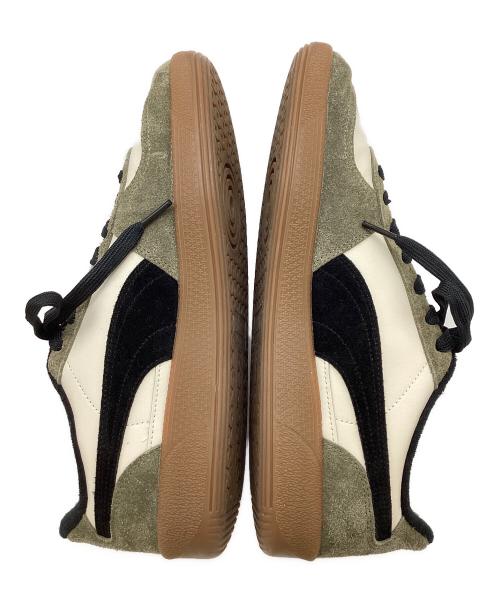 PUMA（プーマ）PUMA (プーマ) PALERMO SKATE パレルモ スケート ホワイト×カーキ サイズ:29の古着・服飾アイテム
