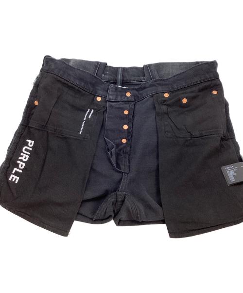 PURPLE BRAND（パープルブランド）PURPLE BRAND (パープルブランド) LOW RISE SKINNY JEAN ブラック サイズ:28の古着・服飾アイテム