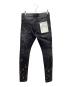 PURPLE BRAND (パープルブランド) LOW RISE SKINNY JEAN ブラック サイズ:28：18000円