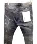 中古・古着 PURPLE BRAND (パープルブランド) LOW RISE SKINNY JEAN ブラック サイズ:28：18000円