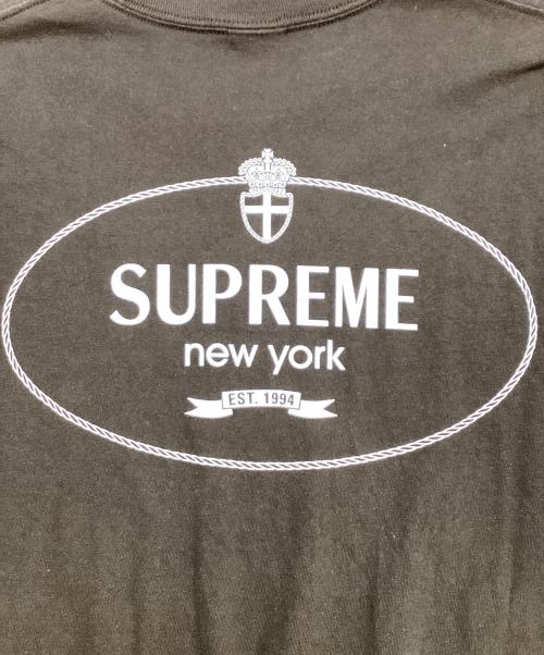 SUPREME（シュプリーム）SUPREME (シュプリーム) CREST TEE ブラック サイズ:Mの古着・服飾アイテム