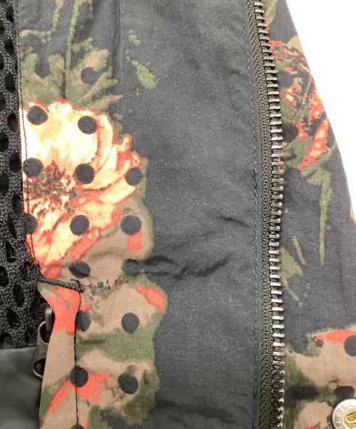 NIKE（ナイキ）NIKE (ナイキ) TECH WOVEN JACKET REPEL AOP ブラック×ピンク サイズ:Lの古着・服飾アイテム