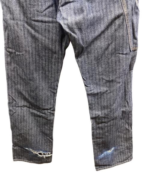 Hysteric Glamour（ヒステリックグラマー）Hysteric Glamour (ヒステリックグラマー) KINKY JEANS ヒッコリーパンツ インディゴ サイズ:FREEの古着・服飾アイテム