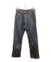 Hysteric Glamour（ヒステリックグラマー）の古着「KINKY JEANS ヒッコリーパンツ」｜インディゴ