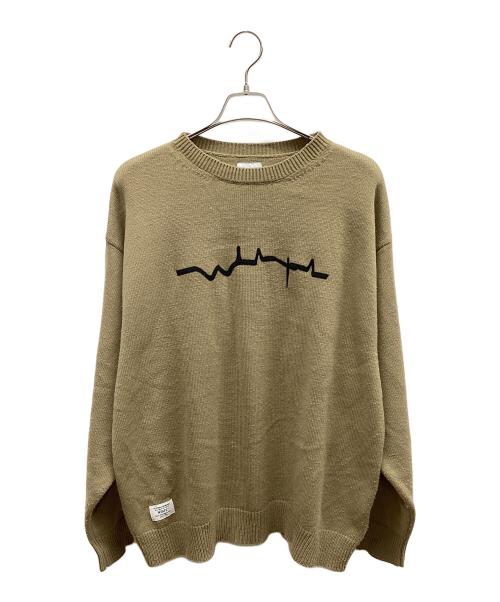 WTAPS（ダブルタップス）WTAPS (ダブルタップス) 厚手ニット ベージュ サイズ:X 02の古着・服飾アイテム
