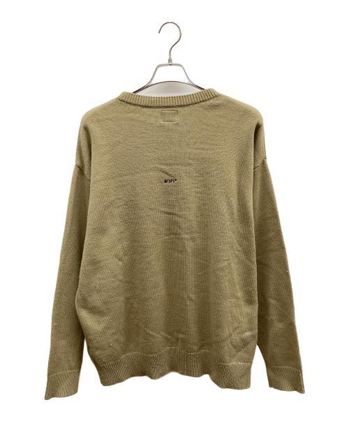 WTAPS（ダブルタップス）WTAPS (ダブルタップス) 厚手ニット ベージュ サイズ:X 02の古着・服飾アイテム