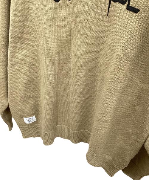 WTAPS（ダブルタップス）WTAPS (ダブルタップス) 厚手ニット ベージュ サイズ:X 02の古着・服飾アイテム