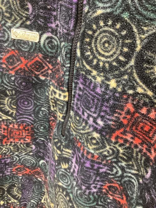 Columbia（コロンビア）Columbia (コロンビア) ハーフジップフリース ブラック サイズ:Mの古着・服飾アイテム