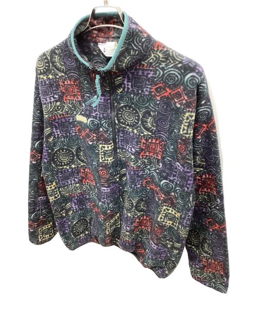 Columbia（コロンビア）Columbia (コロンビア) ハーフジップフリース ブラック サイズ:Mの古着・服飾アイテム