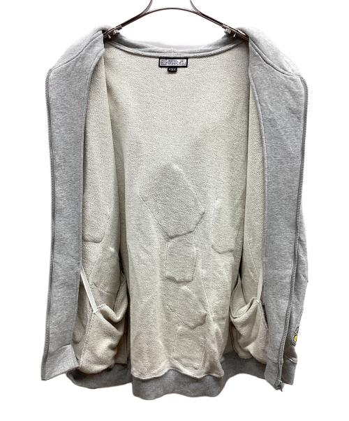 GALFY（ガルフィー）GALFY (ガルフィー) GALFY ジップパーカー グレー サイズ:XLの古着・服飾アイテム