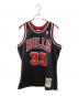 MITCHELL & NESS（ミッチェルアンドネス）の古着「オルタネイトスウィングマンユニフォーム」｜ブラック×レッド