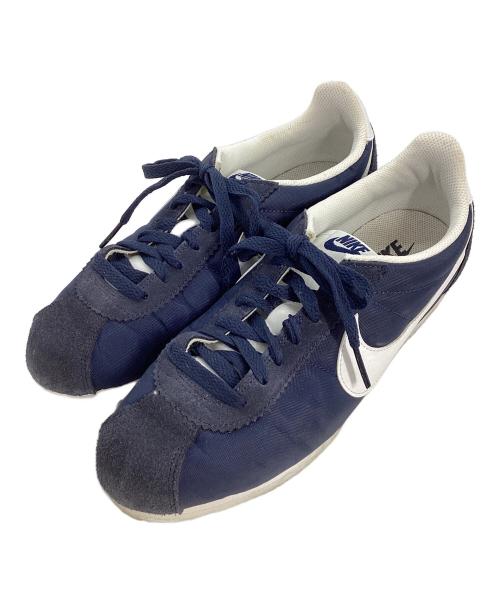 NIKE（ナイキ）NIKE (ナイキ) WMNS CLASSIC CORTEZ NYLON ウィメンズ クラシック コルテッツ ナイロン ネイビー サイズ:26.5の古着・服飾アイテム