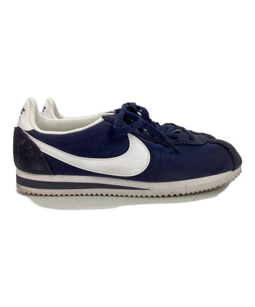NIKE（ナイキ）NIKE (ナイキ) WMNS CLASSIC CORTEZ NYLON ウィメンズ クラシック コルテッツ ナイロン ネイビー サイズ:26.5の古着・服飾アイテム