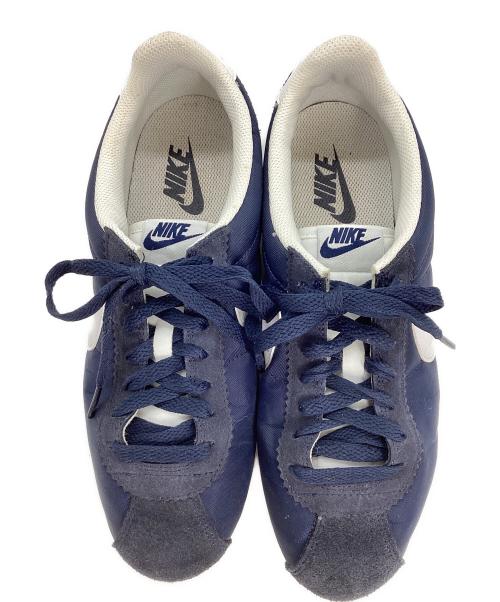 NIKE（ナイキ）NIKE (ナイキ) WMNS CLASSIC CORTEZ NYLON ウィメンズ クラシック コルテッツ ナイロン ネイビー サイズ:26.5の古着・服飾アイテム