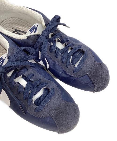 NIKE（ナイキ）NIKE (ナイキ) WMNS CLASSIC CORTEZ NYLON ウィメンズ クラシック コルテッツ ナイロン ネイビー サイズ:26.5の古着・服飾アイテム