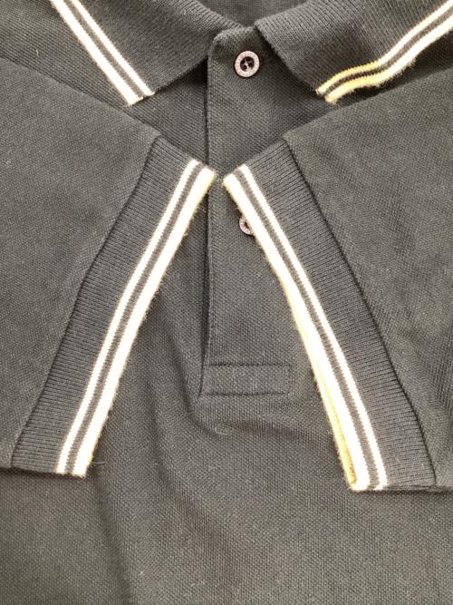 FRED PERRY（フレッドペリー）FRED PERRY (フレッドペリー) ポロシャツ ブラック サイズ:42の古着・服飾アイテム