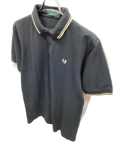 FRED PERRY（フレッドペリー）FRED PERRY (フレッドペリー) ポロシャツ ブラック サイズ:42の古着・服飾アイテム
