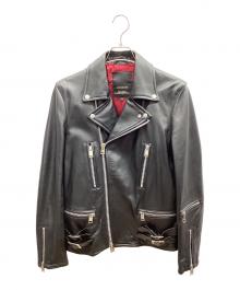 JACKROSE（ジャックローズ）の古着「ライダースジャケット」｜ブラック